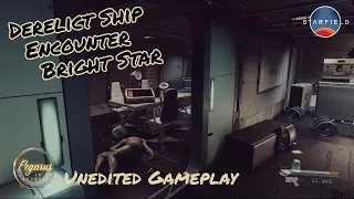 derelict bright star starfield gameplay 