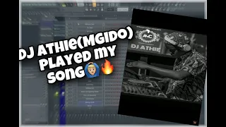 dj athie played my song on gqomfridays mix gqomintune