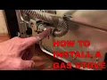 How to hook up a gas oven and not blow up your house