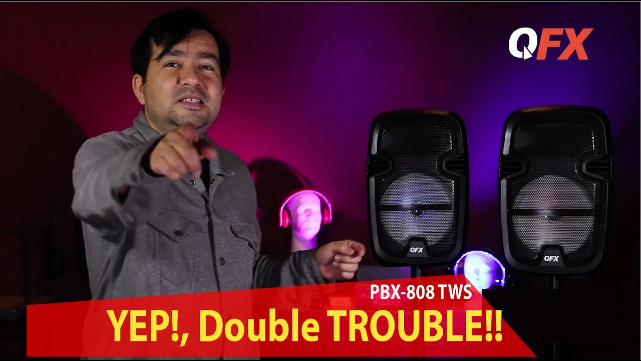 Yep, Double Trouble - QFX 808TWS