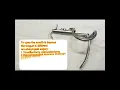 Download Lagu Boyle Davis mondknevel met verwisselbaar tongmes || ENT #shorts #trending #viral