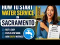 How to start water service in Kansas City
