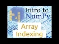 Introduction to Numpy Part-5 Array Indexing
