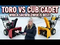 Cub Cadet Vs Toro Snow Blower The Truth After Testing