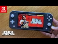 Red Dead Redemption Nintendo Switch Lite Gameplay