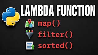 Python Lambda Functions with map filter sorted Easy Python Tutorial for Beginners