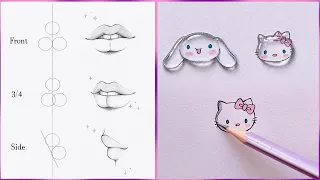 How to draw step by step || 10 easy drawing || art hacks || Drawing Tutorial