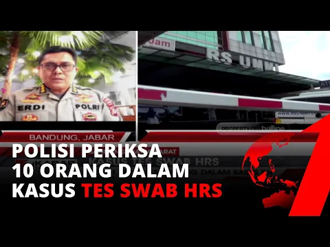 Berlanjut Kasus Tes Swab HRS, Polisi Sebut Laporan Tak Bisa Dicabut | tvOne