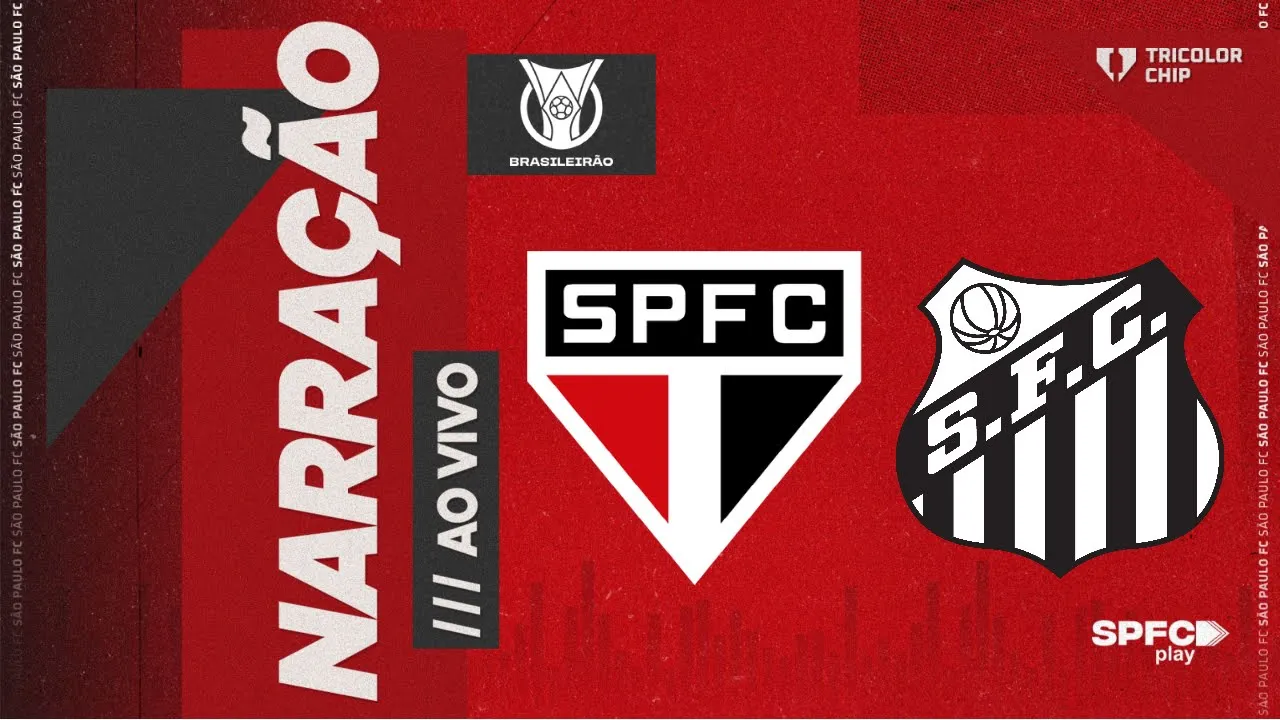 BRASILEIRÃO | SÃO PAULO X SANTOS | SPFC PLAY
