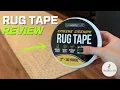 Double-Sided Rug Tape for Hardwood Carpet Floors Strong Easy Removal No Residue Rug Gripper