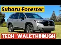 2025 Subaru Forester Technology Walkthrough
