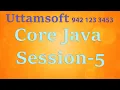 Core Java Session 5