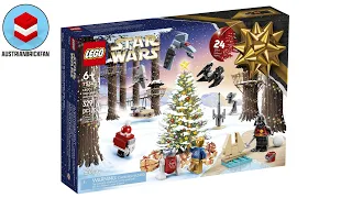 LEGO Star Wars 75340 Star Wars Advent Calendar 2022 Speed Build