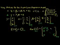 Simple Linear Regression Model using Matrices