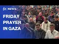 Great Mosque of Gaza holds first prayer after its partial destruction