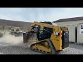 2022 Caterpillar Cat 239D3 Rubber Track Skid Steer Loader Cab Heat Air 2 Speed Warranty For Sale