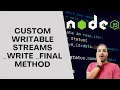 31 Build Custom Writable Streams in Node js Like a Pro Step-by-Step Guide