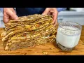 Turkish GOZLEME Flat Bread With Eggplant VEGAN Filling