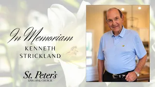 In Memoriam - Kenneth Strickland