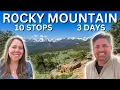 The Perfect 3-Day Itinerary for Rocky Mountain National Park Estes Park