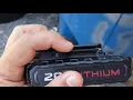 AFS Black and Decker weed eater battery hack