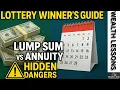 Lottery Winner s Guide Lump Sum or Annuity The Pitfalls and Hidden Dangers of Powerball Payouts