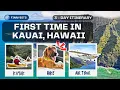 KAUAI HAWAII 3 DAY TRAVEL ITINERARY MUST see eat do 2025 Part 2 FinnyBits