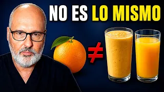 ¿Qué pasa cuando BEBES la FRUTA en vez de comerla?