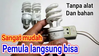 wajib dicoba trik memperbaiki lampu rusak