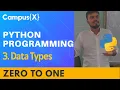 Data types in Python type in Python Python Tutorial Zero to One