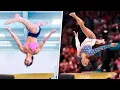 Trying Simone Biles Hardest Gymnastics Skills