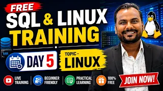 Day 5 Linux Training FREE SQL Linux Training