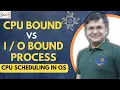 3 1 CPU bound vs input output bound process CPU scheduling in operating system in hindi