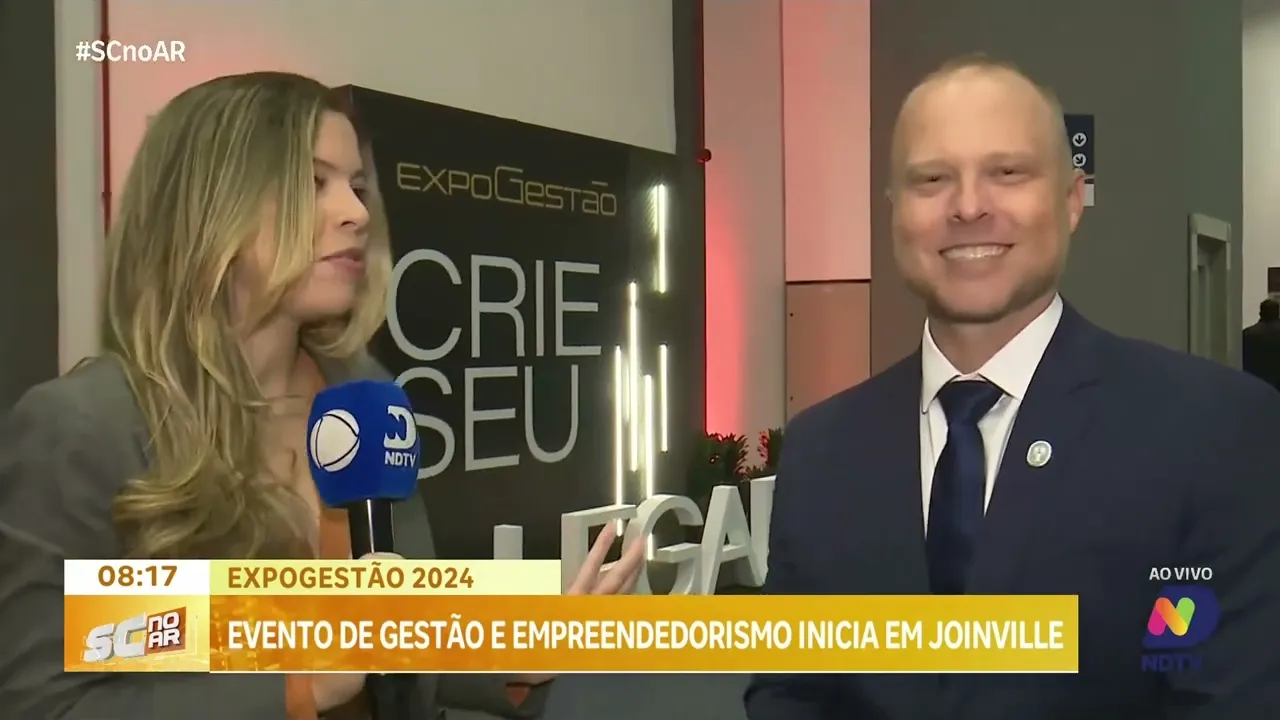 ExpoGestão 2024: evento de gestão e empreendedorismo inicia nesta quinta-feira em Joinville