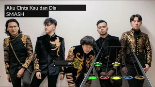 smash aku cinta kau dan dia clone hero yarg guitar band indonesia