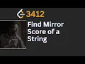LeetCode Find Mirror Score of a String LeetCode 3412 LeetCode