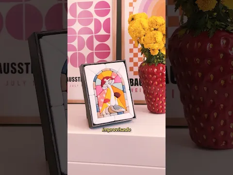 Fiz uma arte KINUSAIGA pela primeira vez!