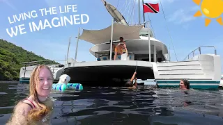 Giant Catamaran Catch & Cook in Trinidad