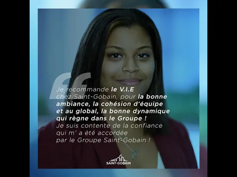 Regardez Faire son VIE chez Saint-Gobain : le témoignage vidéo de Maylis sur YouTube.