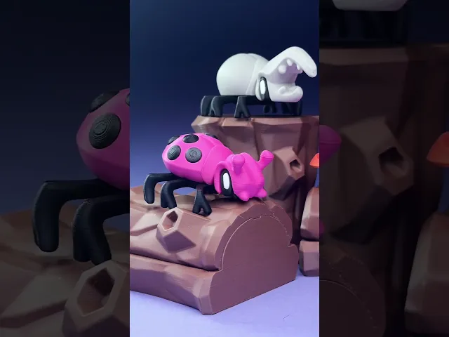 Blob Beetles - Mini Modular Art Toy with Log Container video thumbnail
