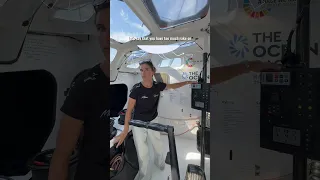 A crash course from Cole Brauer on the IMOCA60 autopilot system #sailing #sailingboat #yachtlife