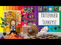 Thanksgiving Art for Kids Pattern Turkey Drawing Lesson