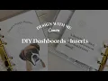Design With Me Making Planner Dashboards Inserts in Canva MadyPlans