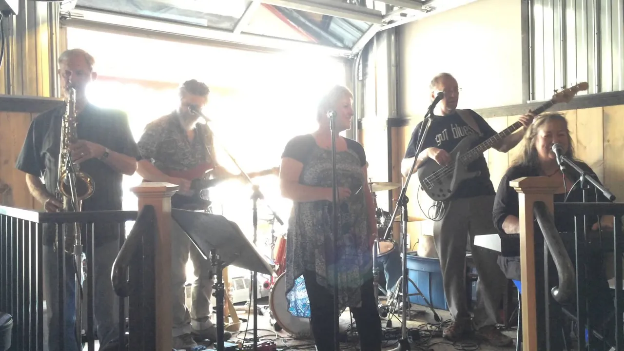 Walkin' the Dog by Got Blues with Annette Drapeau & Doris Mason 06/20/2015