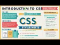Day-6 Introduction of CSS Inline Internal and external CSS CSS property and value class