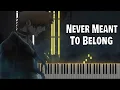 Download Lagu Never Meant To Belong - Bleach (Intermediate Tutorial)
