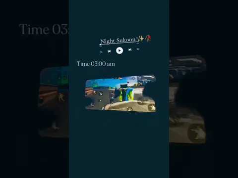 Night sukoon ❤️🩹.. #instafam #love #duet #facebooklikes #freefire #freefireshorts #viralvideo