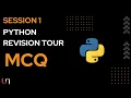 Python Revision Tour MCQ Class 12 CBSE Computer Science