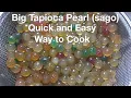 Download Lagu How to Cook Big Tapioca Pearls ( Sago) Quickly |Technique Tagalog subtitle (CC)