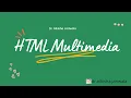 HTML Tutorial 47 - HTML Multimedia Theory Example Hindi